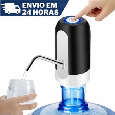 Bomba Elétrica Universal para Galão: Abasteça Água com Praticidade e Conforto!