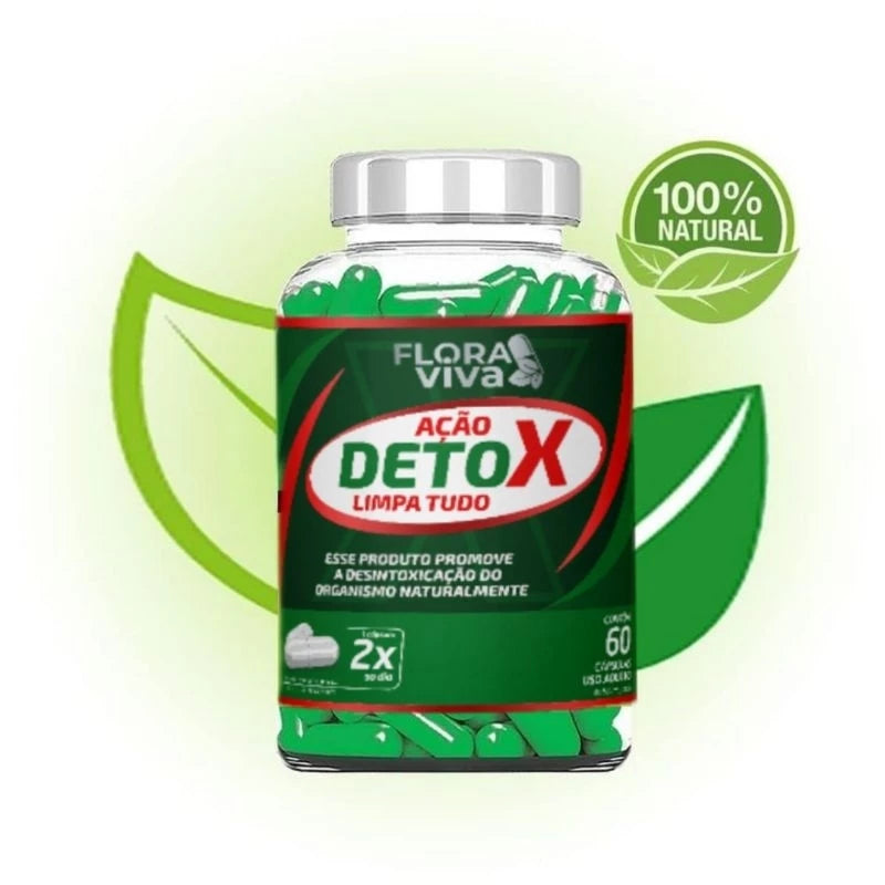 Detox Caps - Acelere Seu Metabolismo e Elimine Toxinas | 500mg