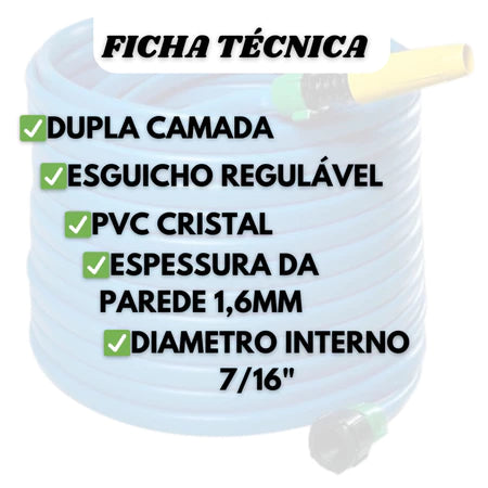 Mangueira para o seu Lar Anti-Torção e Anti-Dobras para Facilitar Seu Dia a Dia!