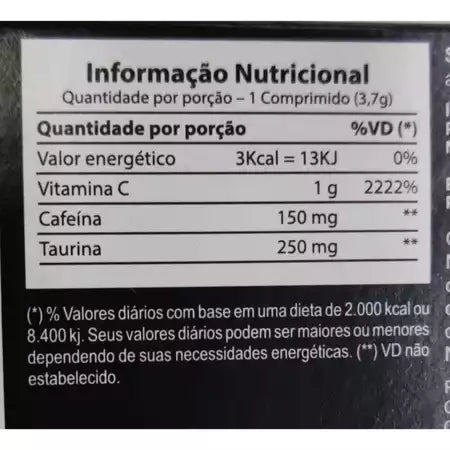 A Mãe Tá ON - Energético Efervescente (10 unidades) | Energia Instantânea, Sempre Pronta